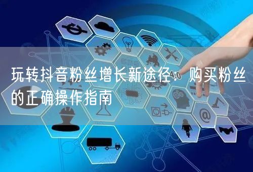 玩转抖音粉丝增长新途径:购买粉丝的正确操作指南