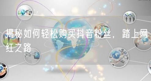 揭秘如何轻松购买抖音粉丝,踏上网红之路